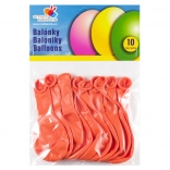 Oranžové nafukovacie balóniky