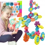 Stavebnica Woopie Snehové Vločky 120 dielov