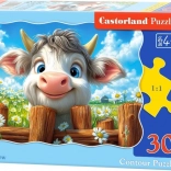 Castorland puzzle Krásna kravička 30 dielikov