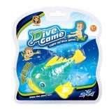 Potápačská rybička so svetlom do vody