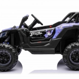 Detské elektrické auto buggy 4x4 KUROMI – fialové