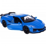 Model auta Welly Chevrolet Corvette Z06 2023 1:34 modrá