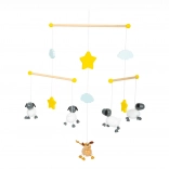 Závesný kolotoč nad postieľku s ovečkami SMALL FOOT