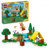 Lego Animal Crossing vonkajšia zábava s Bunnie – kempovací set pre deti