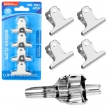 Sada kovových kancelárskych klipov 50 mm - 4 ks