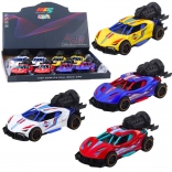Športové autíčko s efektmi svetla, zvuku a dymu 1:36