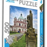 Puzzle Jablonné v Podještědí – bazilika, turistická edícia, 500 dielikov