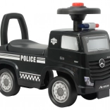 Odrážadlo MERCEDES Actros policajné čierne