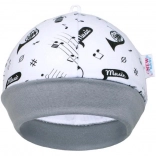 Detská bavlnená čiapočka NEW BABY Music