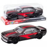 Športové auto s mechanickým pohonom čierno-červené