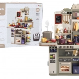 Detská kuchynka so svetlami, zvukmi a parou, 88 dielov