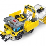 Stavebná stanica – herný set s bagrom a vyklápačom