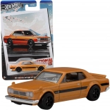 Hot Wheels Nissan Skyline 1971 HT 2000 GT‑R 1:64 oranžové autíčko 7 cm