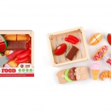 Plastová bednička na potraviny 17 × 6,2 × 15,5 cm