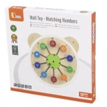 VIGA drevená nástenná tabuľa – priraďovanie čísel, FSC, Montessori