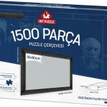 Rám na puzzle 85x60 cm čierny