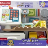 hovoriaca pokladňa Fisher‑Price so skenerom a Smart Stages (cz/sk/eng/hu/pl)