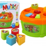 Interaktívna Edukatívna Plastová Hračka v Tvare Bubon