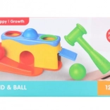 Plastová zatĺkačka s dráhou pre deti