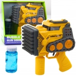 Stavebná pištoľ na bubliny 56 otvorov žltá