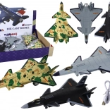 Model lietadla s frikčným pohonom a efektom pary, nabíjateľný, 3 farby