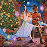 Puzzle RAVENSBURGER Luskáčik a Balerína XXL 200 dielikov