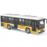 Žltý autobus so svetelnými a zvukovými efektmi