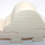 Fauna drevené zvieratko korytnačka