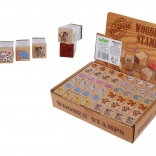 Drevené pečiatky zvieratká