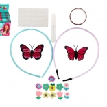 Kreatívna sada na výrobu čeleniek pre deti – mix farieb a ozdôb