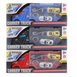 Kamión s kovovými autíčkami