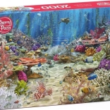 Puzzle CHERRY PAZZI Koralový útes Paradise 2000 dielikov