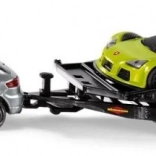 Osobný automobil s prívesom