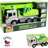 Auto žeriav na zotrvačník so svetlom a zvukom