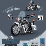 Policajná motorka so svetelnými a zvukovými efektmi