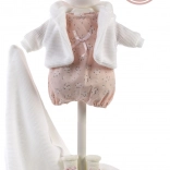 Šaty pre bábiku Llorens 38 cm z organických materiálov