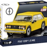 Klasické auto FSO 125p z kociek