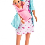 Bábika Steffi Pediater so stetoskopom