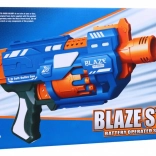 elektrický pištoľový blaster BLAZE STORM s 20 penovými šípkami, dostrel až 10 m