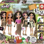 Educa Kreatívna sada My Model Doll Design: Divoké princezné