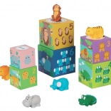 Kocky so zvieratkami Safari pre deti od 2Kids Toys