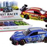 Kovové športové auto v mierke 1:36