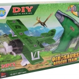 Lietadlo na skrutkovanie s vŕtačkou a zotrvačníkom