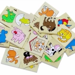 Detoa drevené pexeso Rozprávka