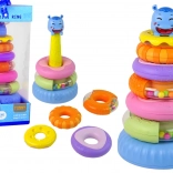 Vzdelávacia pyramída Farebné krúžky