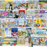 Puzzle Jasné svetlá veľkomiest 1000 dielikov GIBSONS