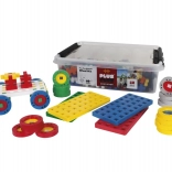 Plus-Plus BIG Go! stavebnica v úložnom boxe – 200 dielikov