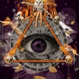 Diamantové maľovanie Jasnozrivé Oko 30x40 cm