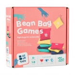 Súprava hier s textilnými vrecúškami s pieskom