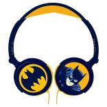 Detské skladacie drôtové slúchadlá BATMAN